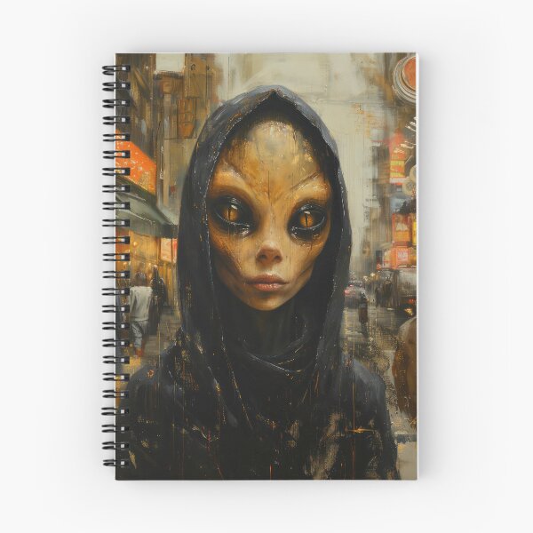 Item preview, Scary Alien Portrait designed and sold by AImazeD.