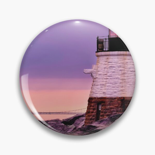 Item preview, Twilight Serenity - Maine Lighthouse at Sunset designed and sold by Matt's Artificial Nature.