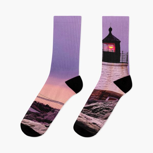Item preview, Twilight Serenity - Maine Lighthouse at Sunset designed and sold by Matt's Artificial Nature.