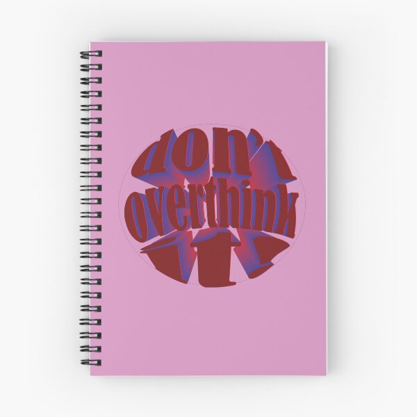 Item preview, Don't Overthink It!  designed and sold by mraedraws.