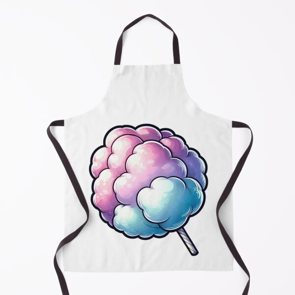 Item preview, Vibrant Cotton Candy Delight - Colorful Fair Treat designed and sold by ShaikTalatAziz.
