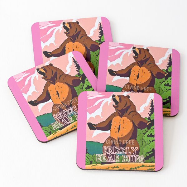 Item preview, Free Bear Hugs Grizzly designed and sold by Jesus Bosque Pachot.