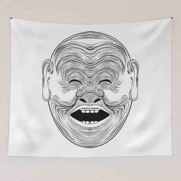 Item preview, Laughing face designed and sold by JamieGothard.