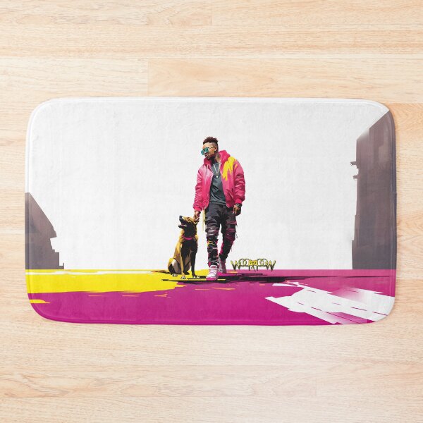 Item preview, A Man and his strong dog on a walk designed and sold by Woof-WoofSK.