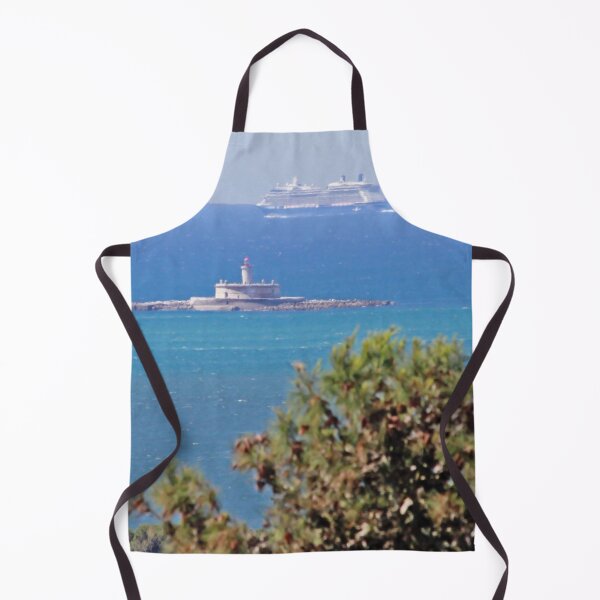 Item preview, Farol do Bugio. Lighthouse. Lisbon. cruise ship in the horizon. designed and sold by Tereza Pilar Art.