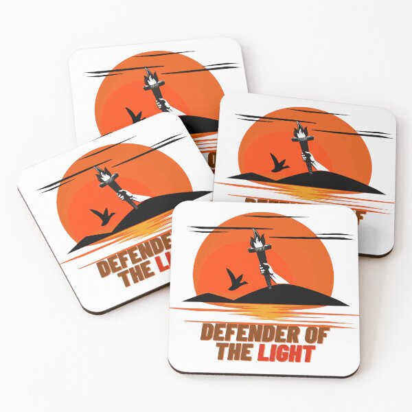 Item preview, Defender of The Light: Beach Sunset Silhouette designed and sold by GoodTripper.