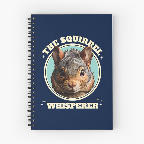 Item preview, The Squirrel Whisperer Retro Vintage Theme Cute Squirrel Ver 2 For Dark Background designed and sold by thecatcouch.