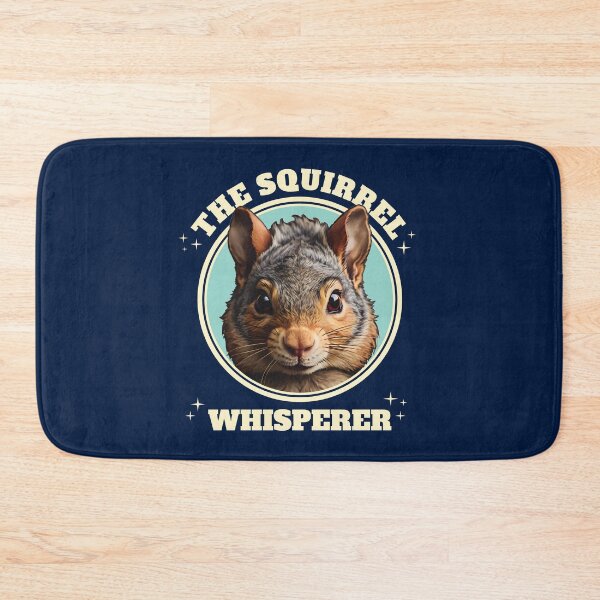Item preview, The Squirrel Whisperer Retro Vintage Theme Cute Squirrel Ver 2 For Dark Background designed and sold by thecatcouch.