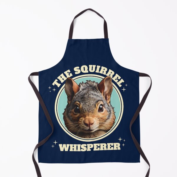 Item preview, The Squirrel Whisperer Retro Vintage Theme Cute Squirrel Ver 2 For Dark Background designed and sold by thecatcouch.