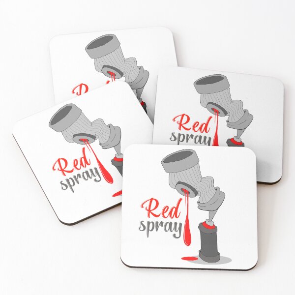Item preview, Red spray cans designed and sold by TheEndDesign.