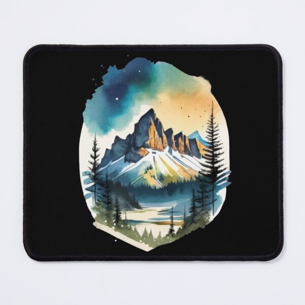 Item preview, watercolor canmore designed and sold by EuropeanPrints.