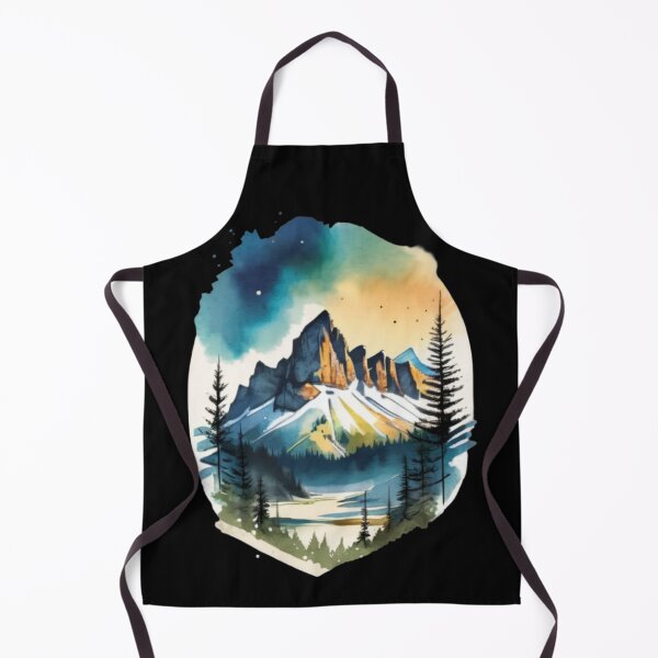 Item preview, watercolor canmore designed and sold by EuropeanPrints.