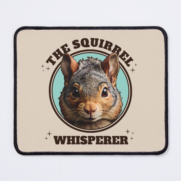 Item preview, The Squirrel Whisperer Retro Vintage Theme Cute Squirrel Ver 3 For Light Background designed and sold by thecatcouch.