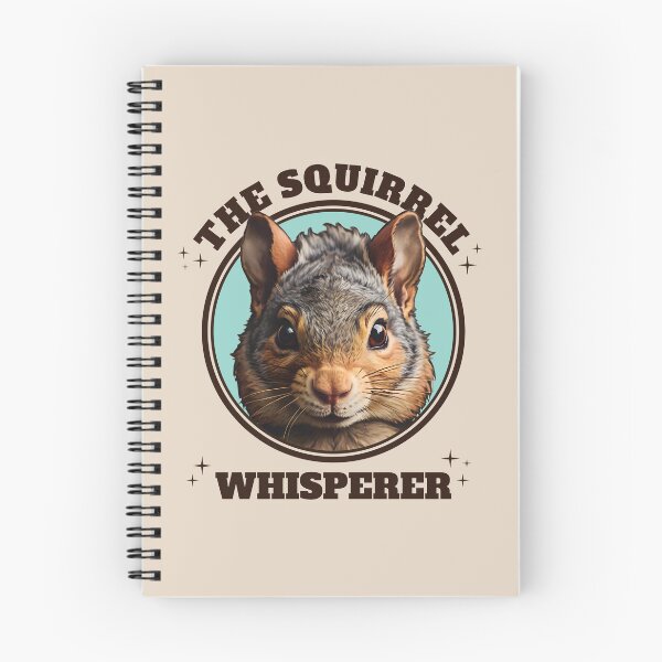 Item preview, The Squirrel Whisperer Retro Vintage Theme Cute Squirrel Ver 3 For Light Background designed and sold by thecatcouch.