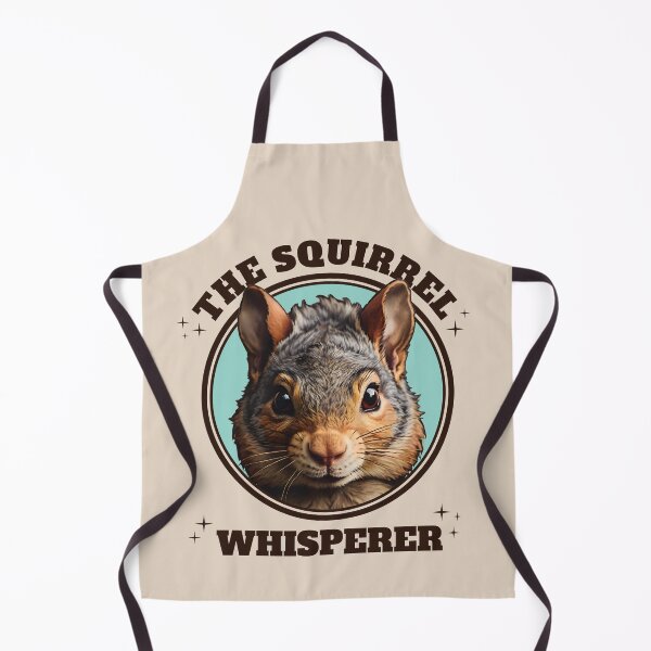 Item preview, The Squirrel Whisperer Retro Vintage Theme Cute Squirrel Ver 3 For Light Background designed and sold by thecatcouch.