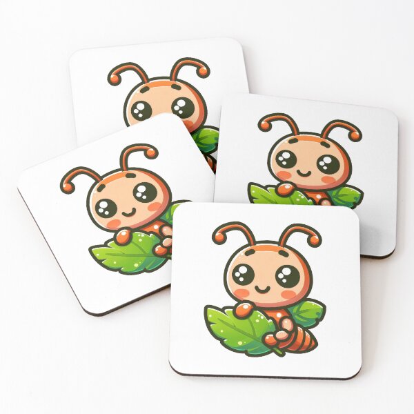 Item preview, Leafcutter Ant Critter Cove Cute Animal Stickers  A Splash of Forest Frolics and Underwater Whimsy! designed and sold by dcohea.