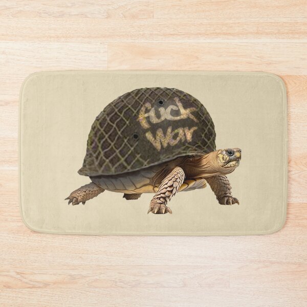 Item preview, Fuck War Turtle Helmet designed and sold by studioss76.