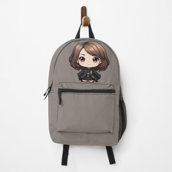 Item preview, Brown Hair Chibi Baddie Cute Punk Girl designed and sold by MadnessEnvelope.