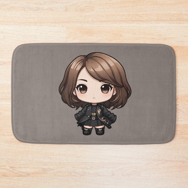 Item preview, Brown Hair Chibi Baddie Cute Punk Girl designed and sold by MadnessEnvelope.