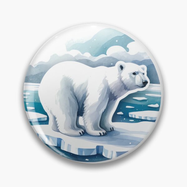 Item preview, Polar Bear, Arctic Wildlife Scene, designed and sold by LunarFern.