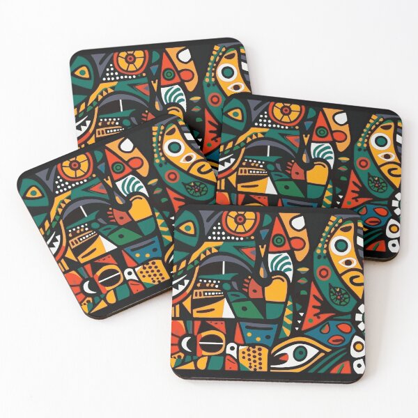 Item preview, Abstract pattern in native African style designed and sold by L7GraphicLab.