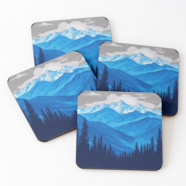 Item preview, Blue Mountains designed and sold by Dominika Bednarska.