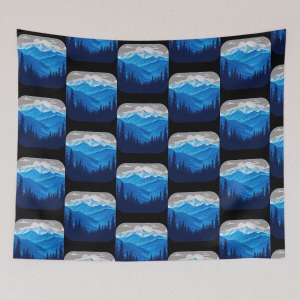 Item preview, Blue Mountains designed and sold by Dominika Bednarska.