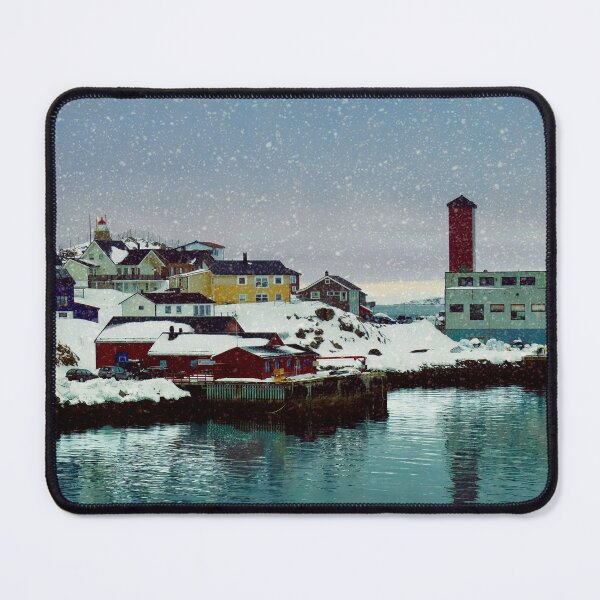 Item preview, Snow at Honningsvag Norway designed and sold by RosRidleyPhoto.