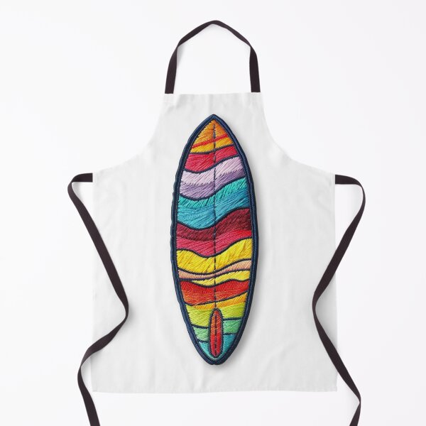 Item preview, Embroidered Surfboard Patch Design designed and sold by SociallyRemoved.