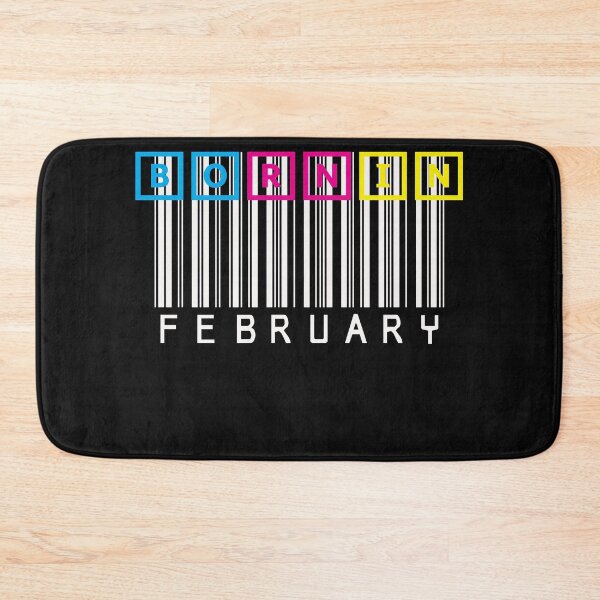 Item preview, BORN IN FEBRUARY designed and sold by LiscaGraphicArt.