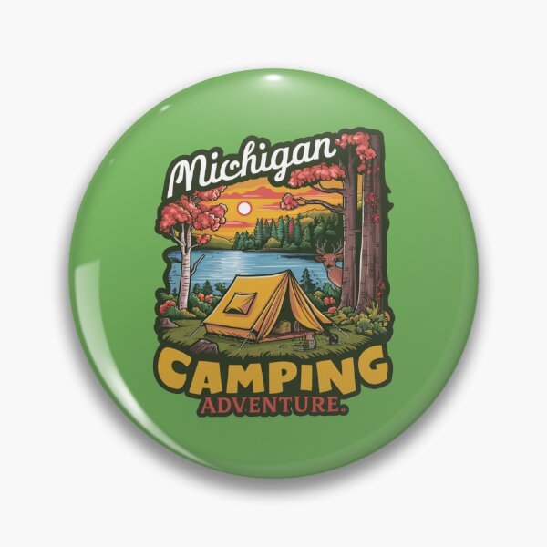 Item preview, Ultimate Michigan Camping Adventure - Captivating designed and sold by Shtex.