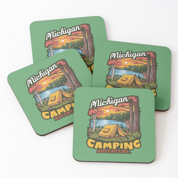 Item preview, Ultimate Michigan Camping Adventure - Captivating designed and sold by Shtex.