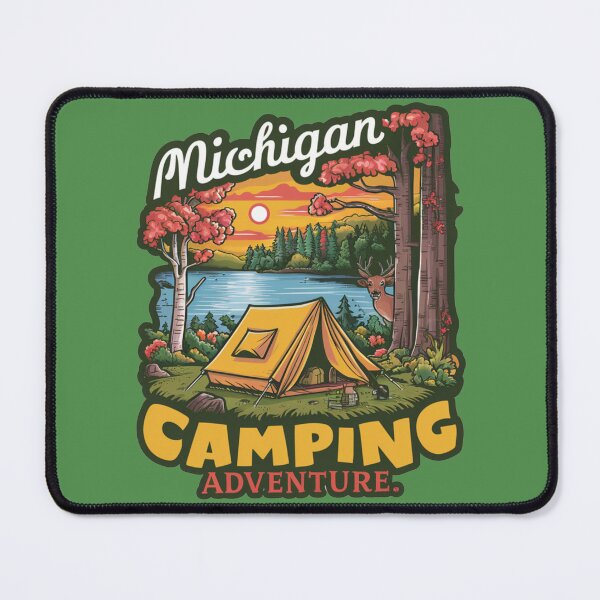 Item preview, Ultimate Michigan Camping Adventure - Captivating designed and sold by Shtex.