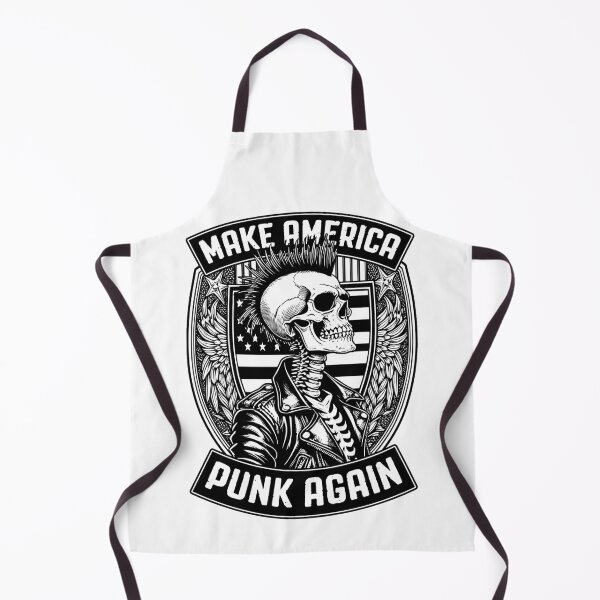 Item preview, Make America Punk Again Vintage Mohawk Skeleton Rock Seal designed and sold by GrandeDuc.