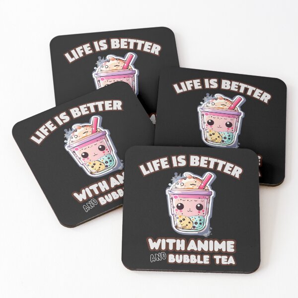 Item preview, Life Is Better With Anime And Bubble Tea designed and sold by Tokyotopia.