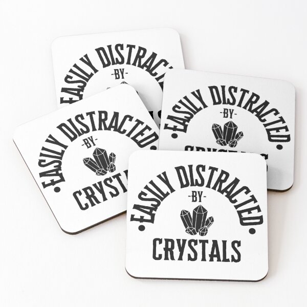 Item preview, Easily Distracted By Crystals designed and sold by S-Q-Studios.