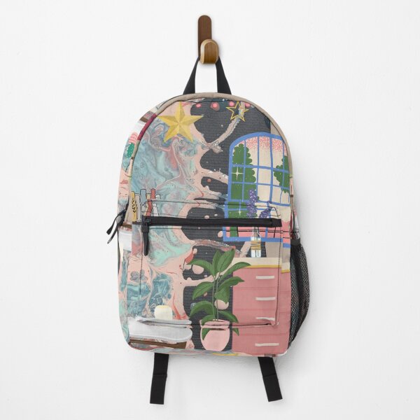 Item preview, Interior design, room, home, window, books, plants, pink, blue, house, lifestyle designed and sold by Sugar Wisdom .