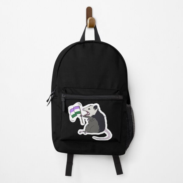 Item preview, Gender Queer Flag Opossum designed and sold by Blue Evans.