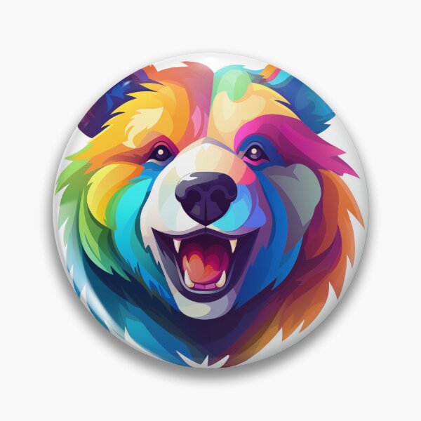 Item preview, Happy smiling colored bear designed and sold by GoodThings66.