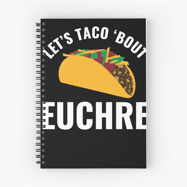 Item preview, Let's Taco Bout Euchre Funny designed and sold by BlueBerry-Pengu.