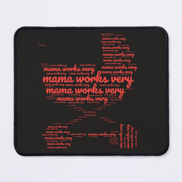 Item preview, Mama Works Very designed and sold by Beatka1.