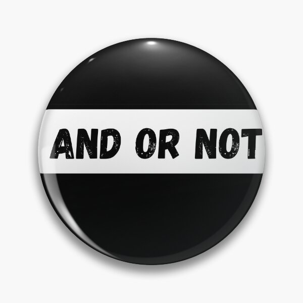 Item preview, And Or Not designed and sold by sourcecon.