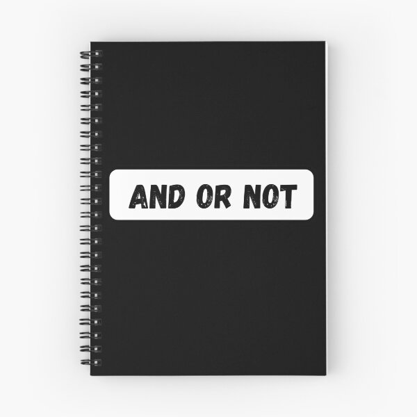 Item preview, And Or Not designed and sold by sourcecon.