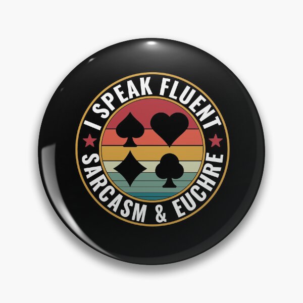 Item preview, I Speak Euchre And Sarcasm Euchre Card Game designed and sold by BlueBerry-Pengu.