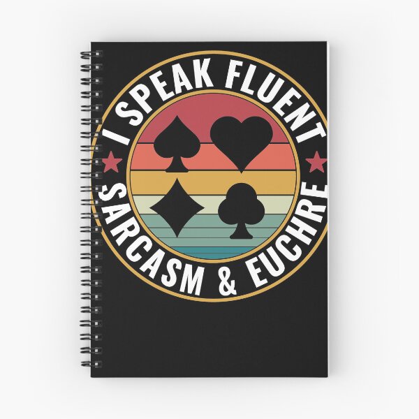 Item preview, I Speak Euchre And Sarcasm Euchre Card Game designed and sold by BlueBerry-Pengu.