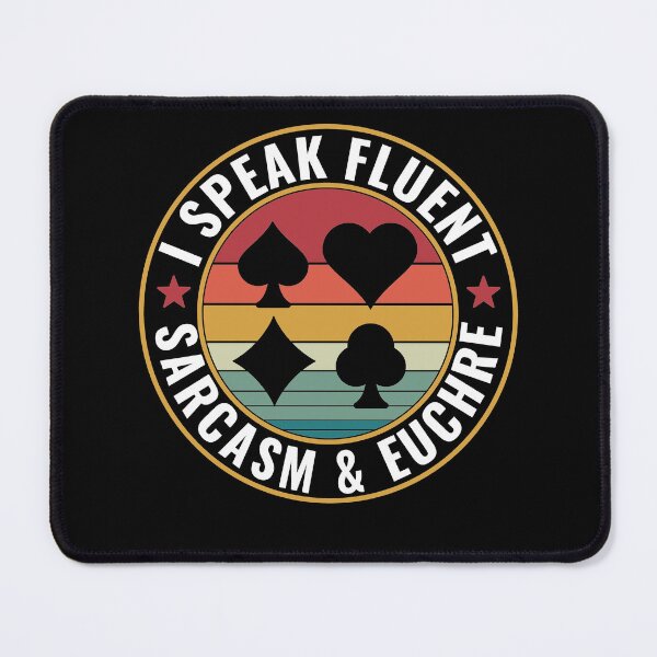 Item preview, I Speak Euchre And Sarcasm Euchre Card Game designed and sold by BlueBerry-Pengu.