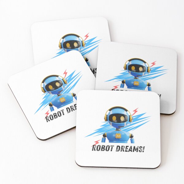 Item preview, Dreaming in Circuits: Robot Dreams designed and sold by GoodTripper.