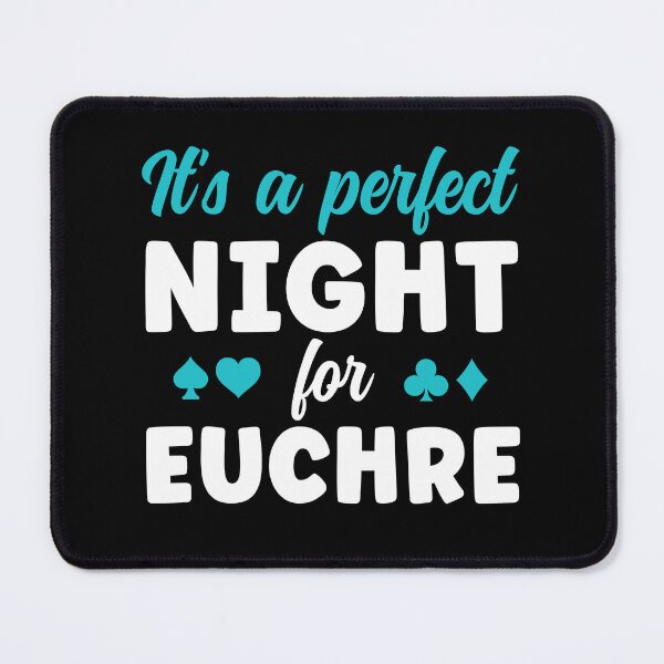 Item preview, A Perfect Night for Euchre Funny Euchre Card Game designed and sold by BlueBerry-Pengu.