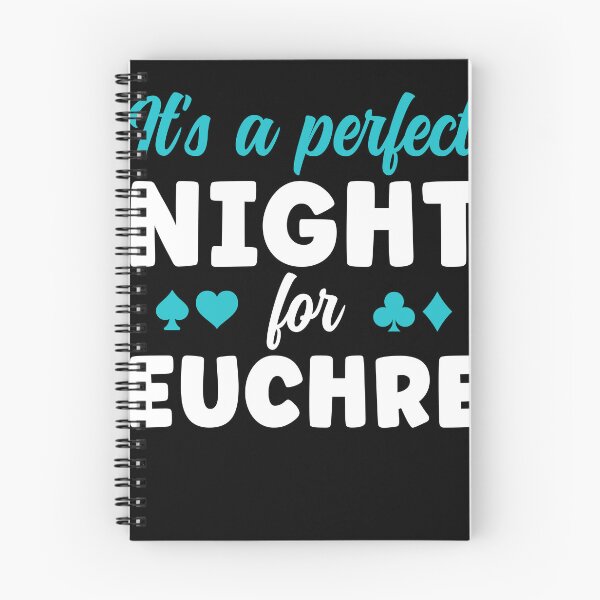 Item preview, A Perfect Night for Euchre Funny Euchre Card Game designed and sold by BlueBerry-Pengu.