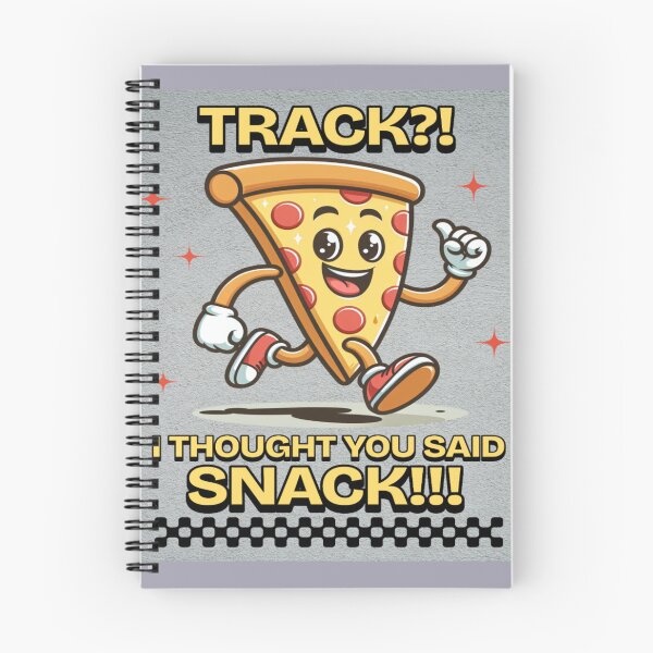 Item preview, Running Snack Humor – Whimsical Pizza Runner Design designed and sold by gleefulme.